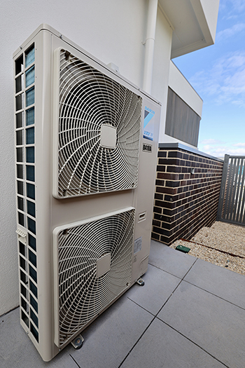 Ducted air conditioner unit Installed Outdoor Unit in Canberra